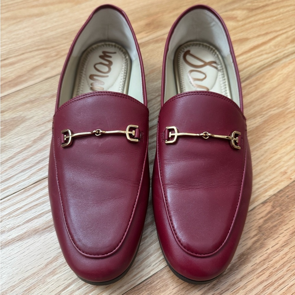 Sam Edelman Loraine Bit Burgundy Loafers